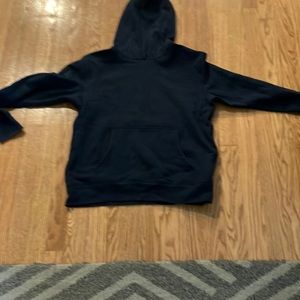 Navy lands end hoodie